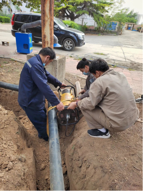 努力圖樹立，庶幾終有成——記燃氣事業(yè)部CNG加氣站進氣管道改造