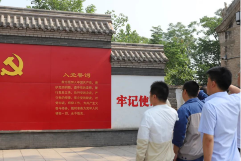 “賡續(xù)革命傳統(tǒng)，強化使命擔(dān)當”——焦作安彩開展建黨101周年主題黨日活動