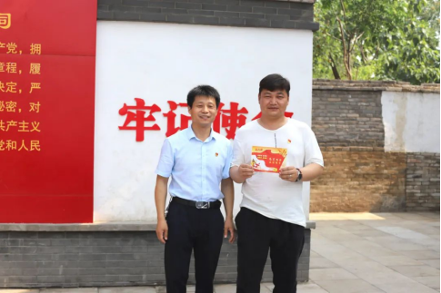 “賡續(xù)革命傳統(tǒng)，強化使命擔(dān)當”——焦作安彩開展建黨101周年主題黨日活動